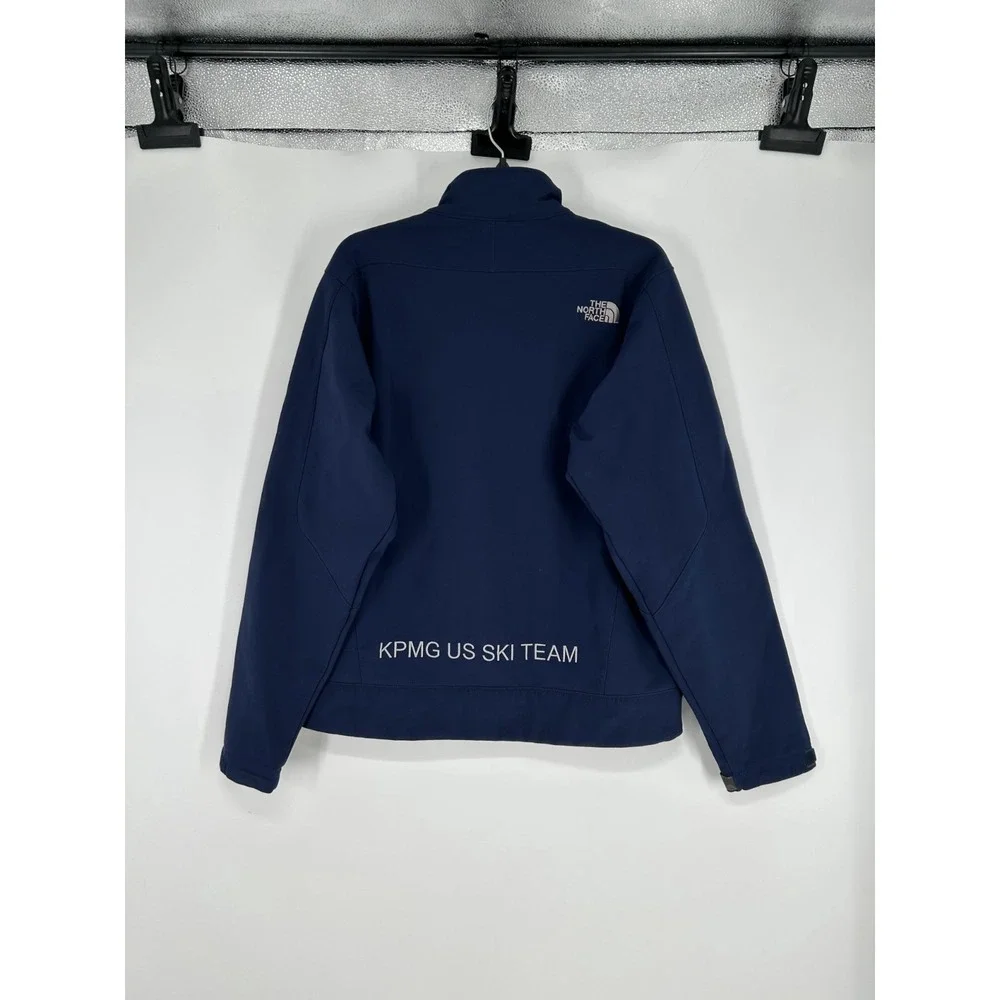 The North Face KPMG Apex Barrier Soft Shell Jacket Mens S Fleece Lined Full Zip